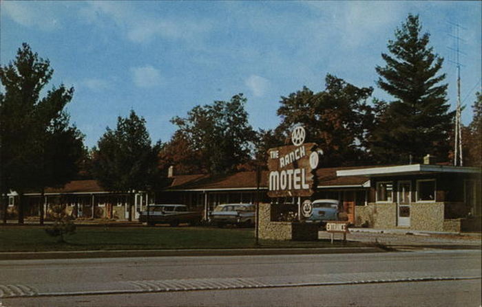 The Ranch Motel - Vintage Postcard (newer photo)